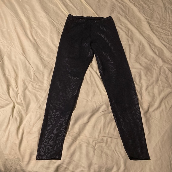 Cleo the Hurricane Pants - Cleo the Hurricane Black leopard leggings - size medium